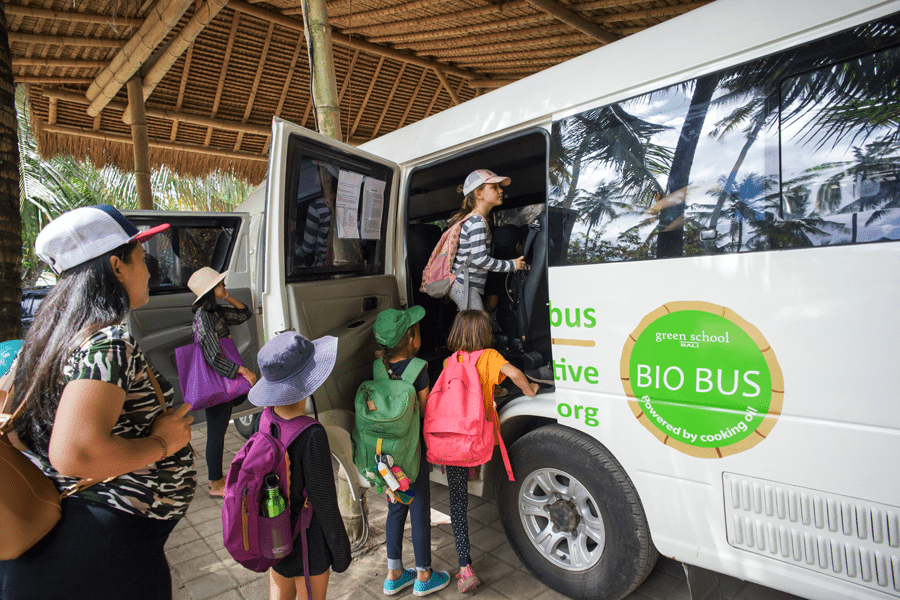 UNESCO Recognises Green School Bali’s Bio Bus as a ‘Green Citizen’