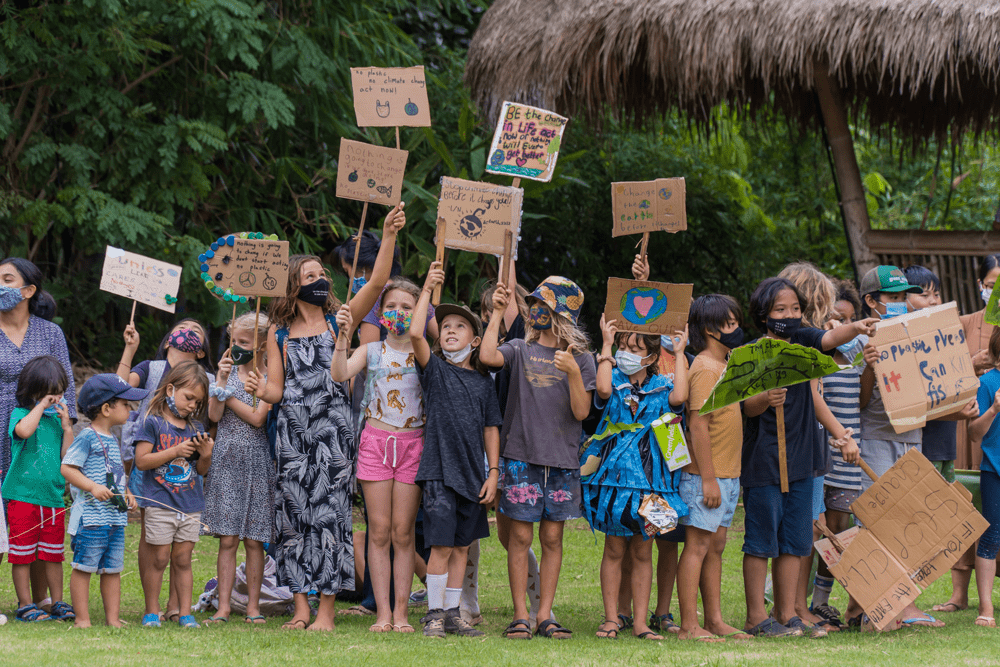 Green School Students Host Sustainable Solutions Event for COP26